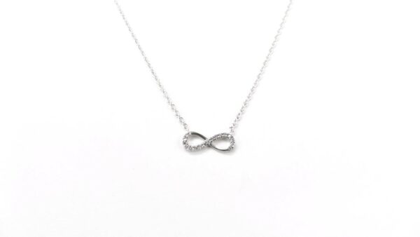 Collier Mehrsteiner Unendlichkeitszeichen 333 GG