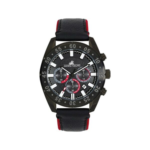 Herrenuhr analog Chronograph Edelstahl