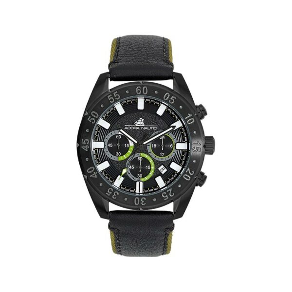Herrenuhr analog Chronograph Edelstahl
