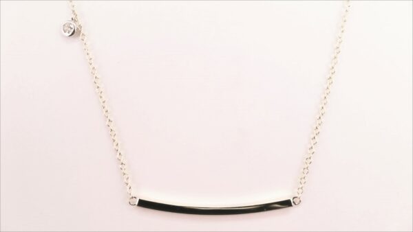 Collier mit Behang 375 GG/WG
