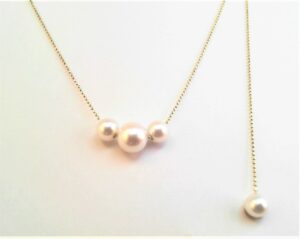 Collier mit Perle 585 GG