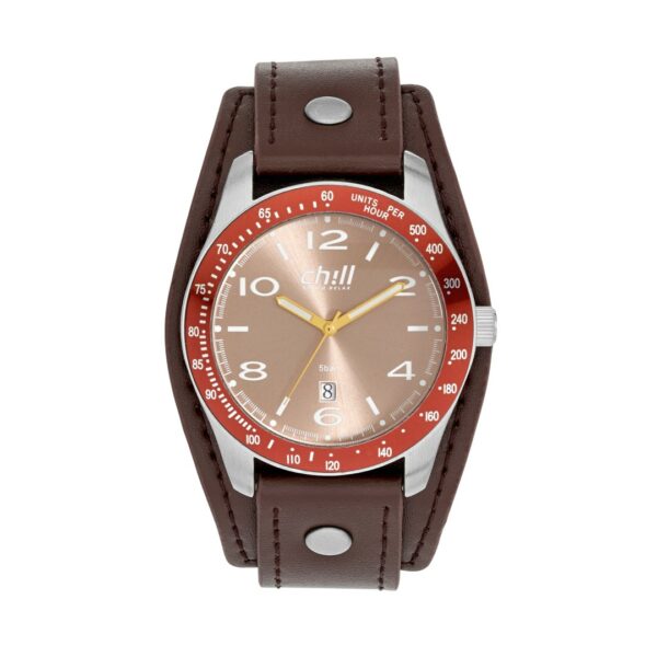 Herrenuhr analog Metallgehäuse