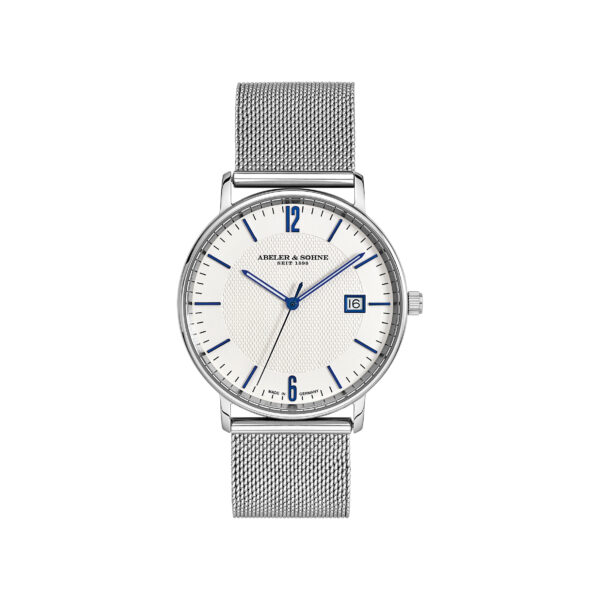 Herrenuhr analog Edelstahl