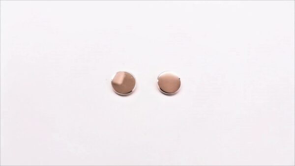Ohrstecker ohne Stein Stahl