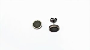 Ohrstecker ohne Stein Stahl