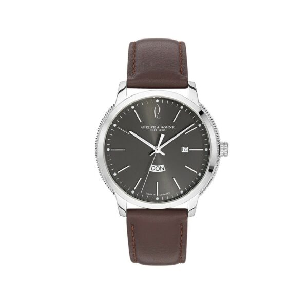 Herrenuhr analog Edelstahl