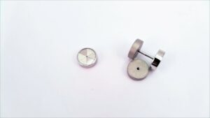 Ohrstecker ohne Stein Stahl