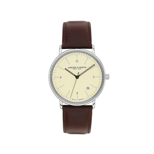 Herrenuhr analog Edelstahl