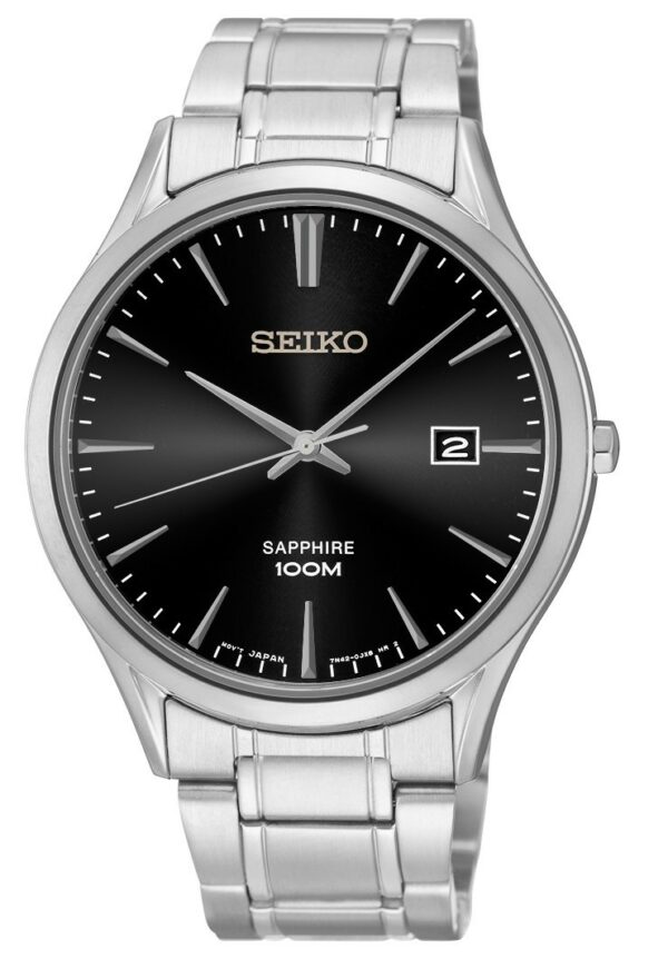 Herrenuhr analog Edelstahl