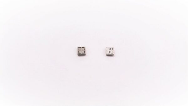 Ohrstecker ohne Stein Stahl