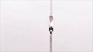 Identband 925 Ag rhodiniert