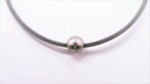 Collier Mehrsteiner 925 Ag rhodiniert