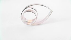 Damenring ohne Stein 925 Ag