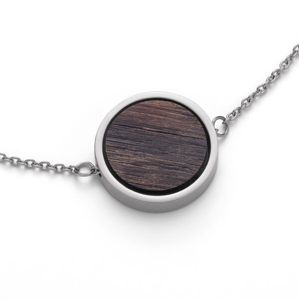 Armband Edelstahl/Holz