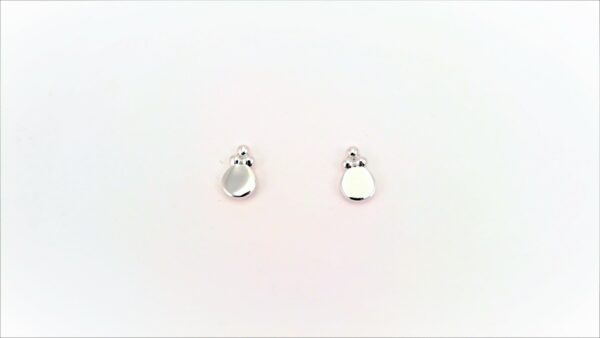 Ohrstecker ohne Stein 925 Ag – Bild 2