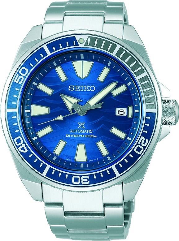 Herrenuhr / Automatik Save the Ocean Edelstahl