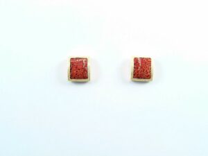 Ohrstecker Einsteiner 925 AG gelb vergoldet