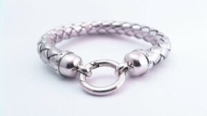 Lederarmband 925 Ag