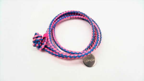 Lederarmband Stahl