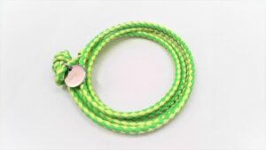Lederarmband Stahl