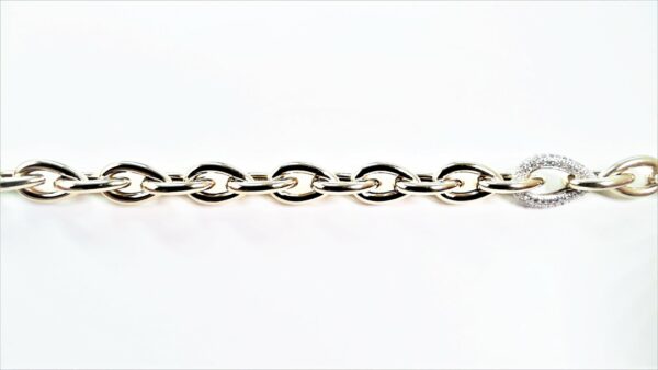 Armband 925 AG bic. gelb/weiss – Bild 2