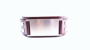 Herrenarmband Identband Stahl