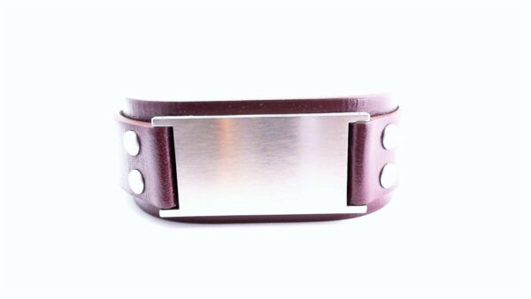 Herrenarmband Identband Stahl