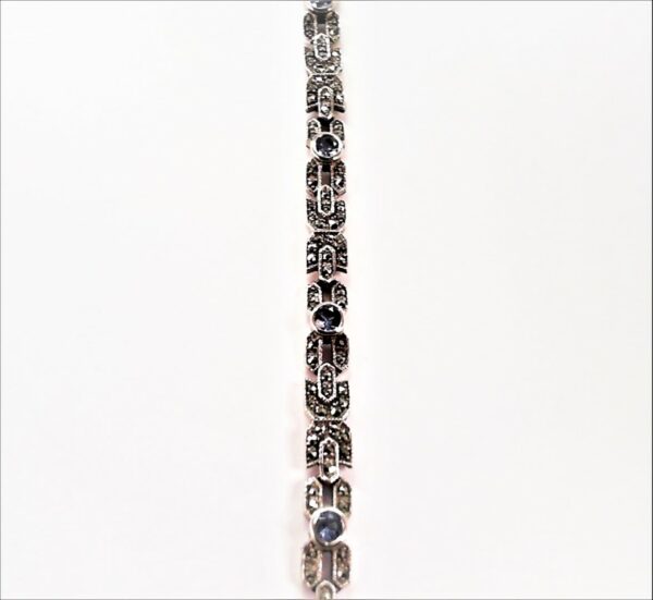 Armband Farbstein 925 Ag