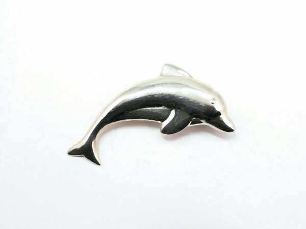 Brosche Delfin 925 Ag
