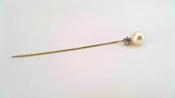 Krawattenschmuck 585 GG