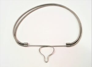 Krawattenschmuck Stahl