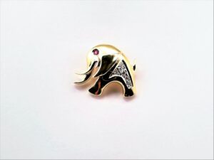 Anhänger-Tiere Elefant 585 GG