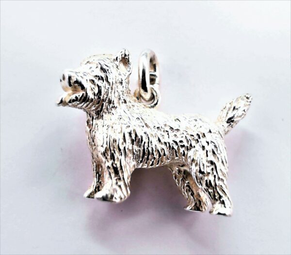 Anhänger-Tiere Terrier 925 Ag