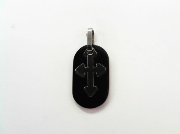 Anhänger-Kreuz Stahl