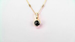 Collier mit Behang 750 GG