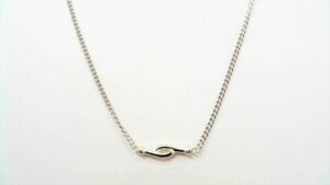 Collier ohne Stein 835 Ag