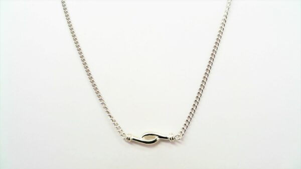 Collier ohne Stein 835 Ag