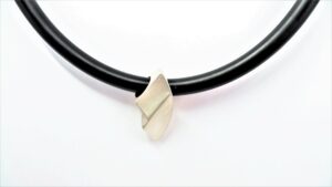 Collier ohne Stein 925 Ag rhodiniert