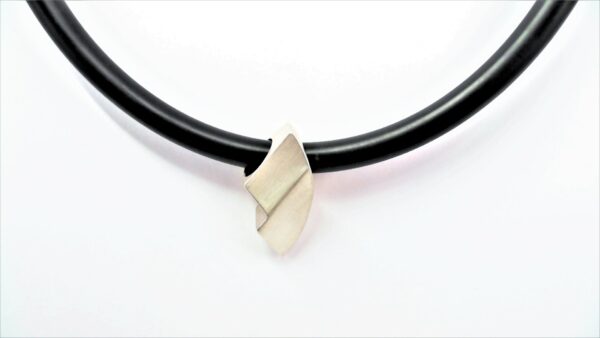 Collier ohne Stein 925 Ag rhodiniert