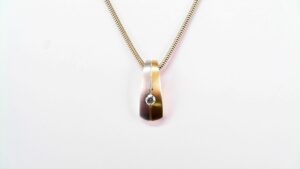 Collier mit Behang 585 GG/WG