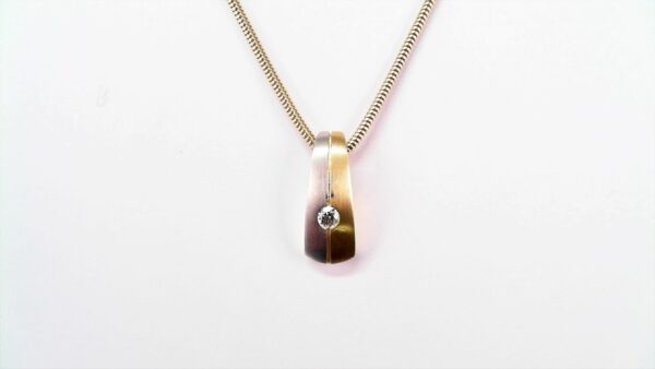 Collier mit Behang 585 GG/WG