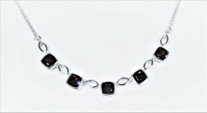 Collier Mehrsteiner 925 Ag