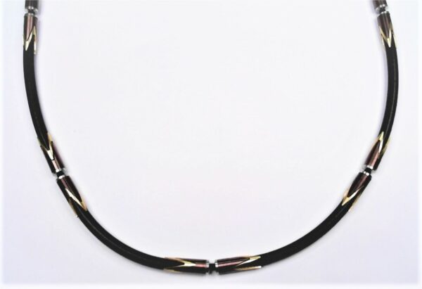 Collier ohne Stein Edelstahl vergoldet