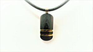 Herrencollier Stahl Carbon