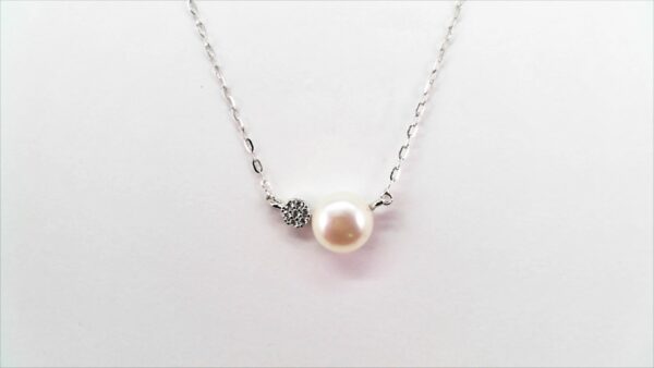 Collier mit Perle 333 GG