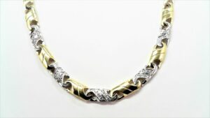 Collier Mehrsteiner 585 GG/WG