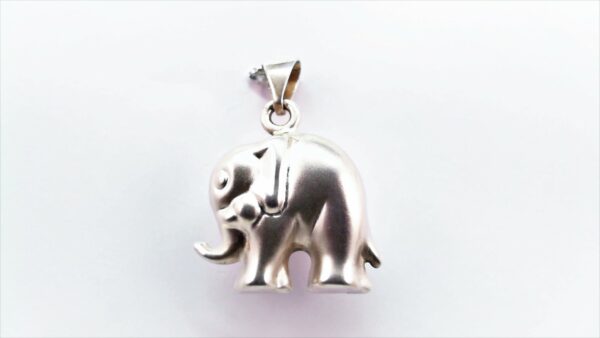 Anhänger ohne Stein Elefant 925 Ag