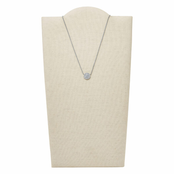 Collier Mehrsteiner Stahl