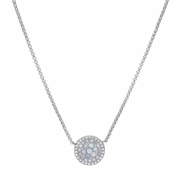 Collier Mehrsteiner Stahl – Bild 3
