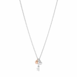 Collier mit Behang Edelstahl